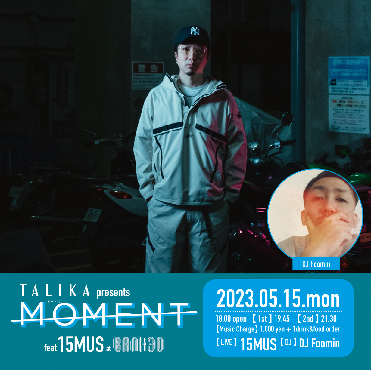 TALIKA JAPON presents MOMENT feat. 15MUS
