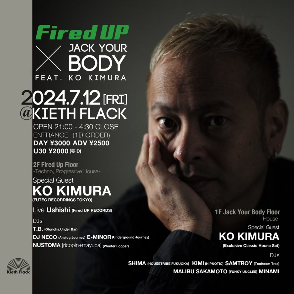 Fired UP × JACK YOUR BODY feat. KO KIMURA